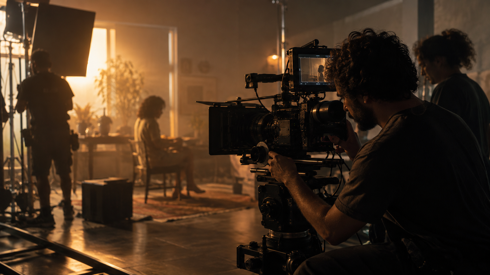 Produção audiovisual e operação de câmera